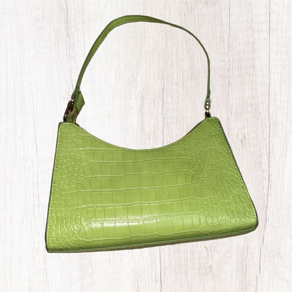 Green Snake Pattern Purse